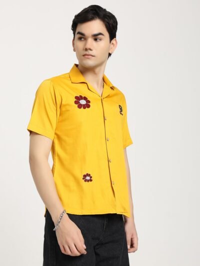Yellow Floral Shirt