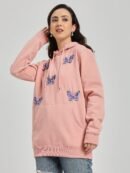 Pink Butterfly hoodie